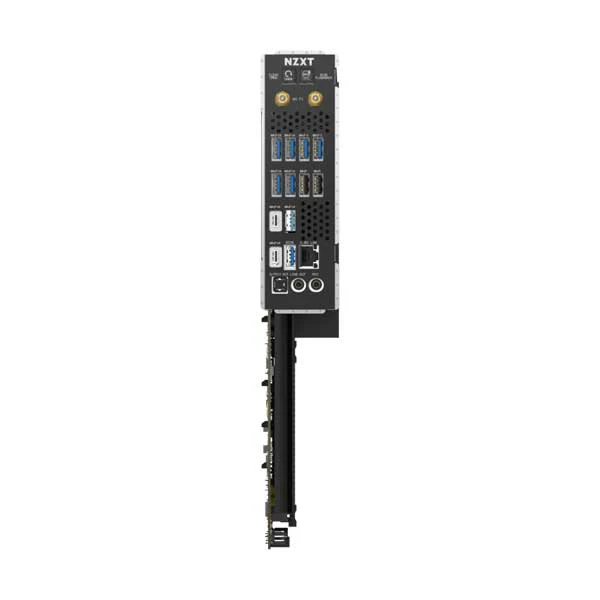 NZXT AMD X870E ATX Gaming Wi-Fi 7 Motherboard with Full Cover (N9-X87XT-B1)