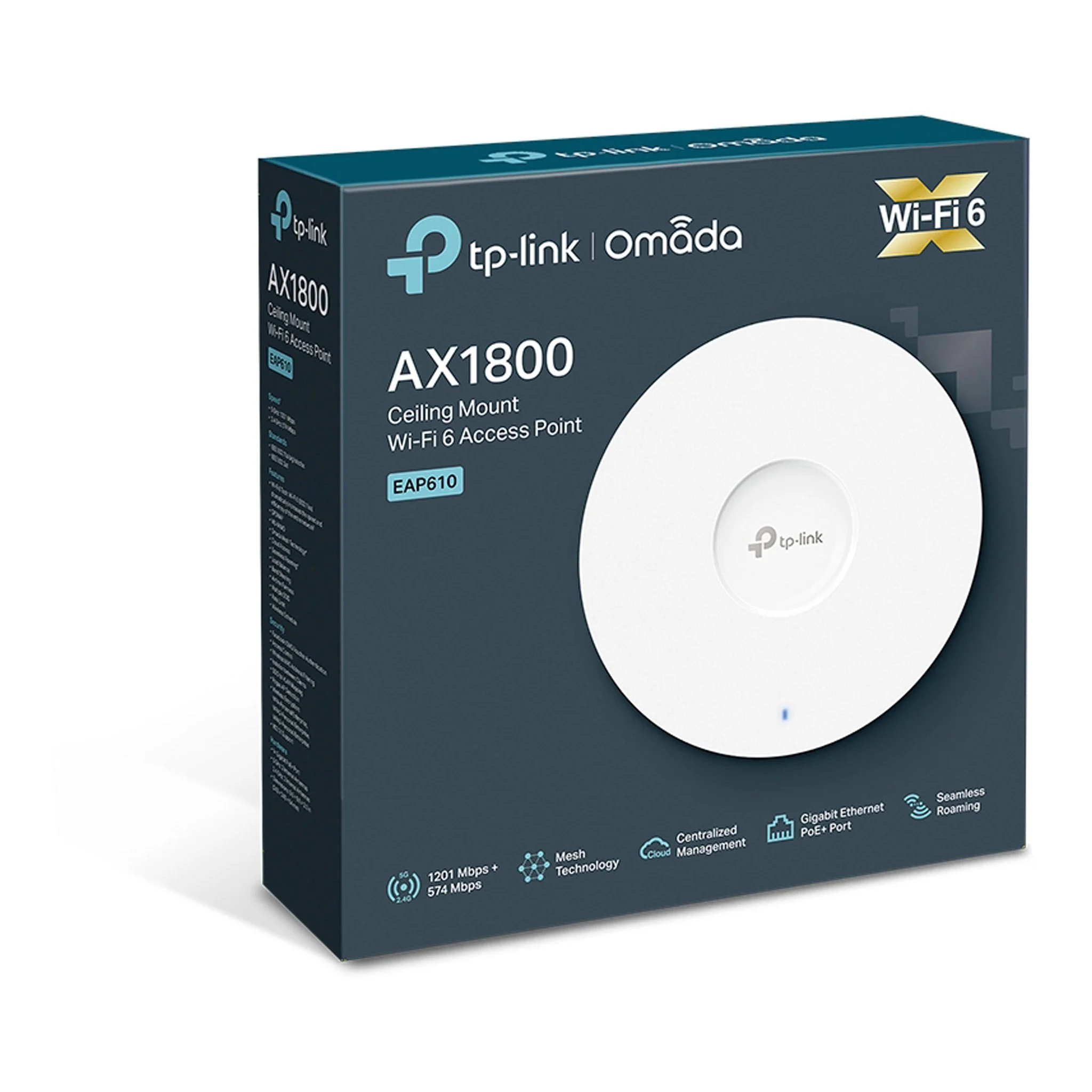 439-tp-link-eap610_v2-ax1800-ceiling-mount-dual-band-wi-fi-6-access-point-6.webp TP-Link EAP610_V2 AX1800 Ceiling Mount Dual Band Wi-Fi 6 Access Point