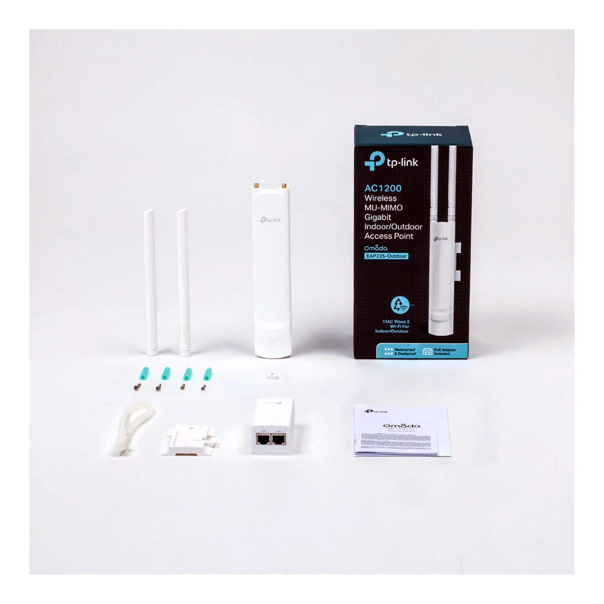 TP-Link EAP225-OUTDOOR AC1200 Wireless MU-MIMO Gigabit Indoor/Outdoor Access Point