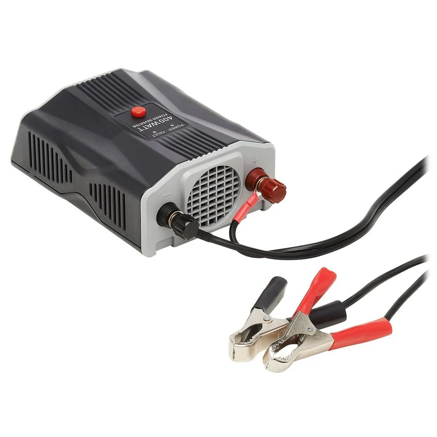 Tripp Lite 400W Compact Car Inverter 12V 120V 2-Port USB Charging 2 Outlet