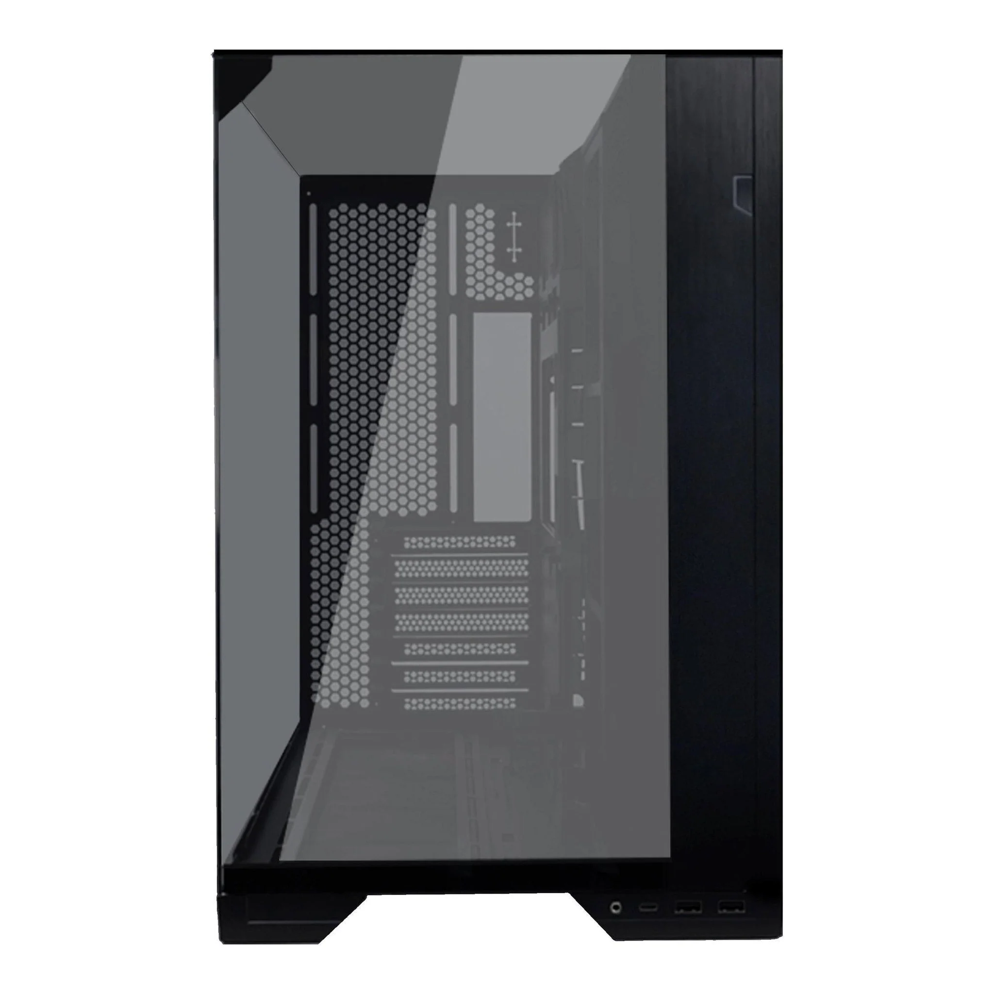 Lian Li O11VPX Vision Compact Tempered Glass ATX Mid-Tower Case - Black