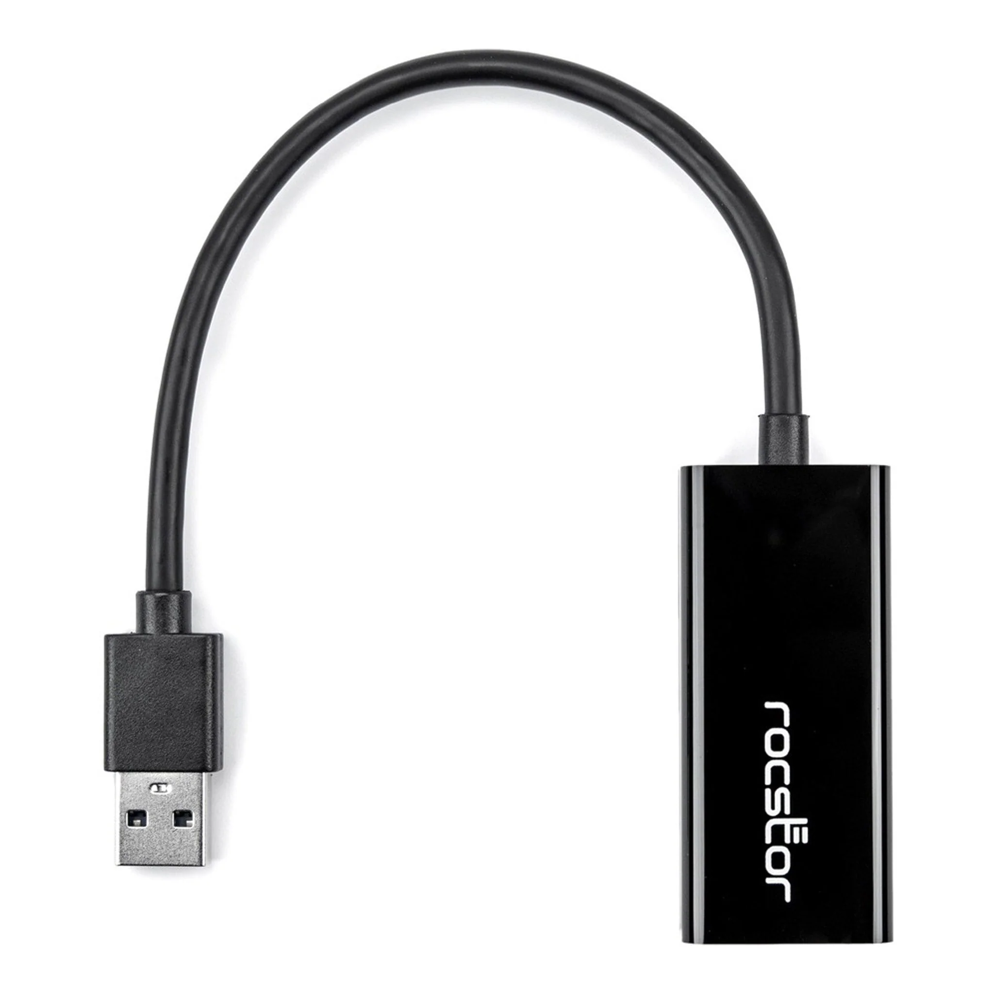 Rocstor Y10C137-B1 USB 3.0 to Gigabit Ethernet NIC Premium Network Adapter
