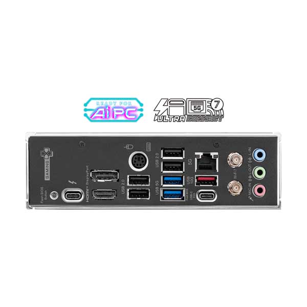MSI MSI Z890 GAMING PLUS WIFI Intel LGA 1851 ATX Gaming Desktop Motherboard