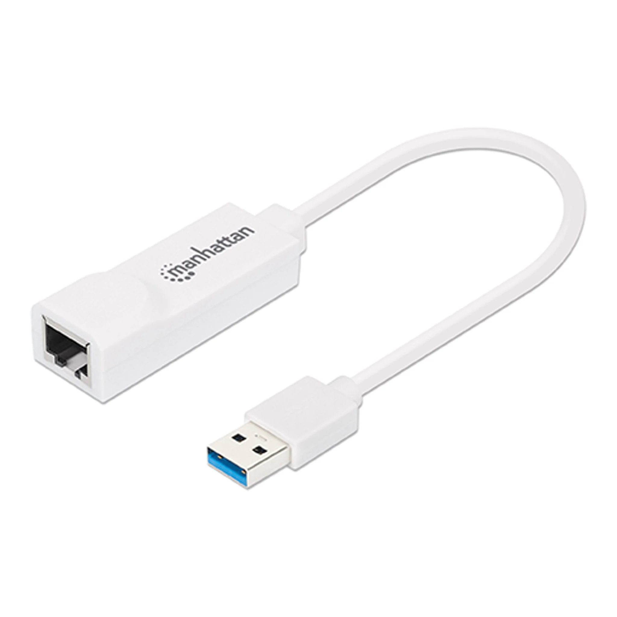 Manhattan 506847 USB 3.0 Gigabit Ethernet Adapter (10/100/1000 Mbps)