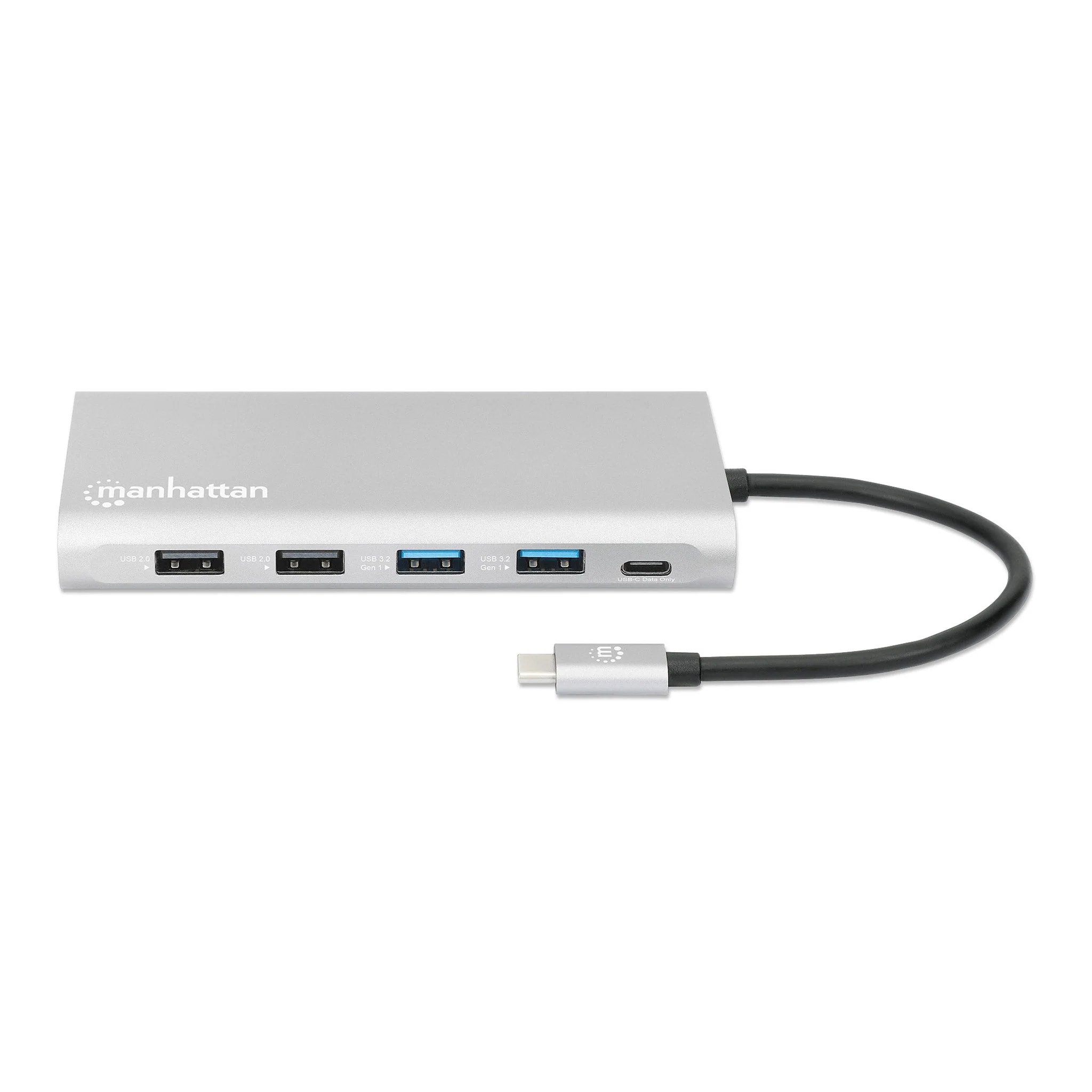 Manhattan 130660 USB-C PD 12-in-1 Triple-HDMI Monitor Docking Station with MST