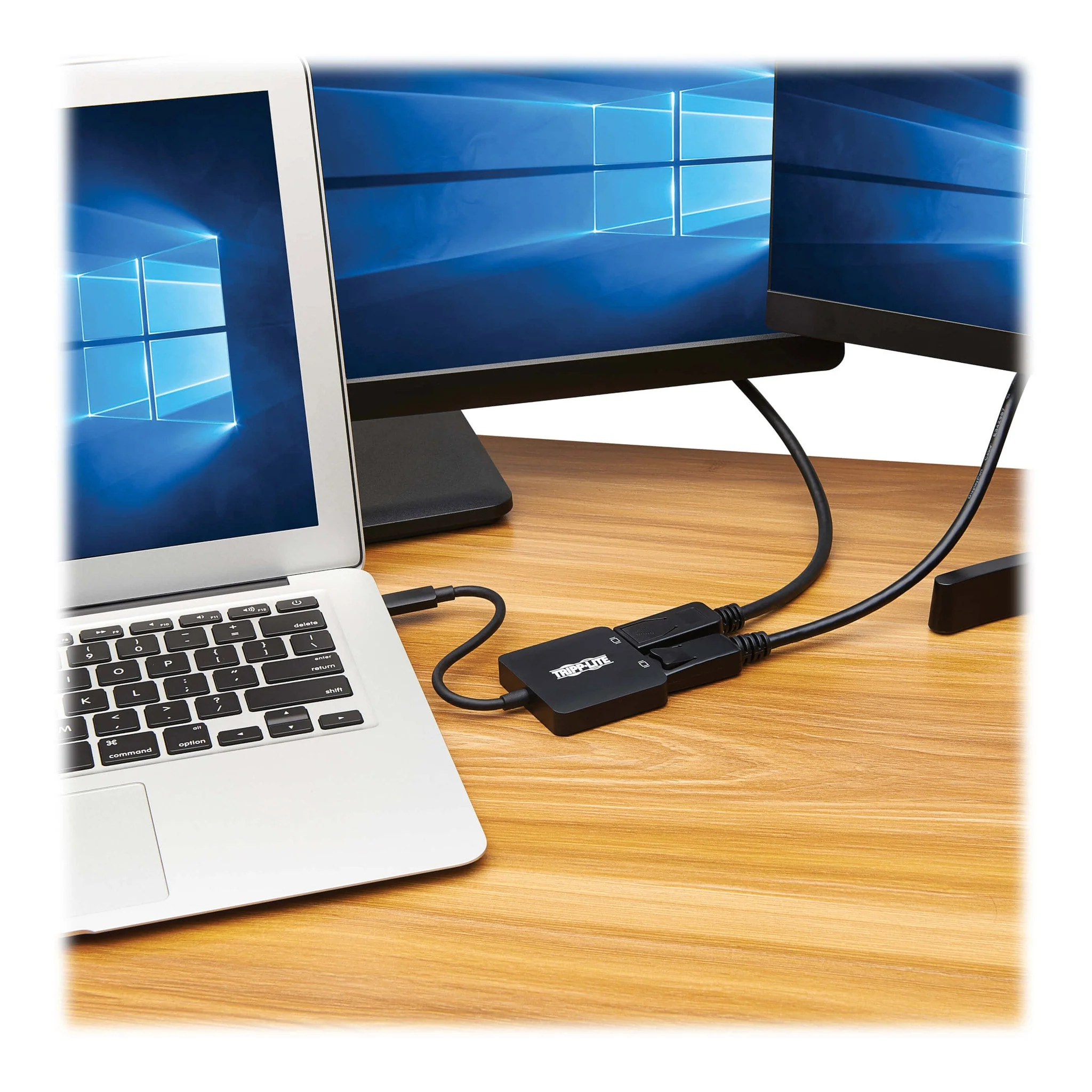 Tripp Lite U444-2DP-MST4K6 4K USB-C to DisplayPort Dual Display Adapter
