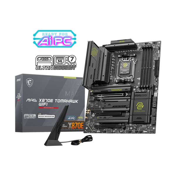 58-msi-mag-x870e-tomahawk-wifi-7-motherboard-amd-am5-5g-lan-dual-usb4-1.jpg MSI MAG X870E TOMAHAWK WIFI 7 Motherboard | AMD AM5 | 5G LAN | Dual USB4