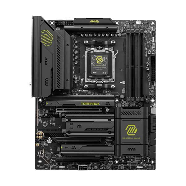 MSI MAG X870E TOMAHAWK WIFI 7 Motherboard | AMD AM5 | 5G LAN | Dual USB4