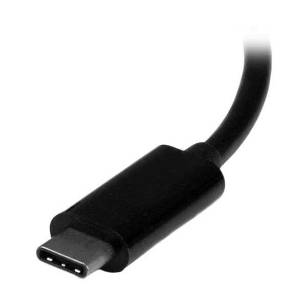 StarTech CDPVGDVHDBP 3-in-1 4K USB-C Multiport Travel Video Adapter with VGA, DVI, and HDMI
