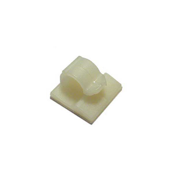 Adhesive Backed Wire Clips - .375" Diameter / 50 Pack