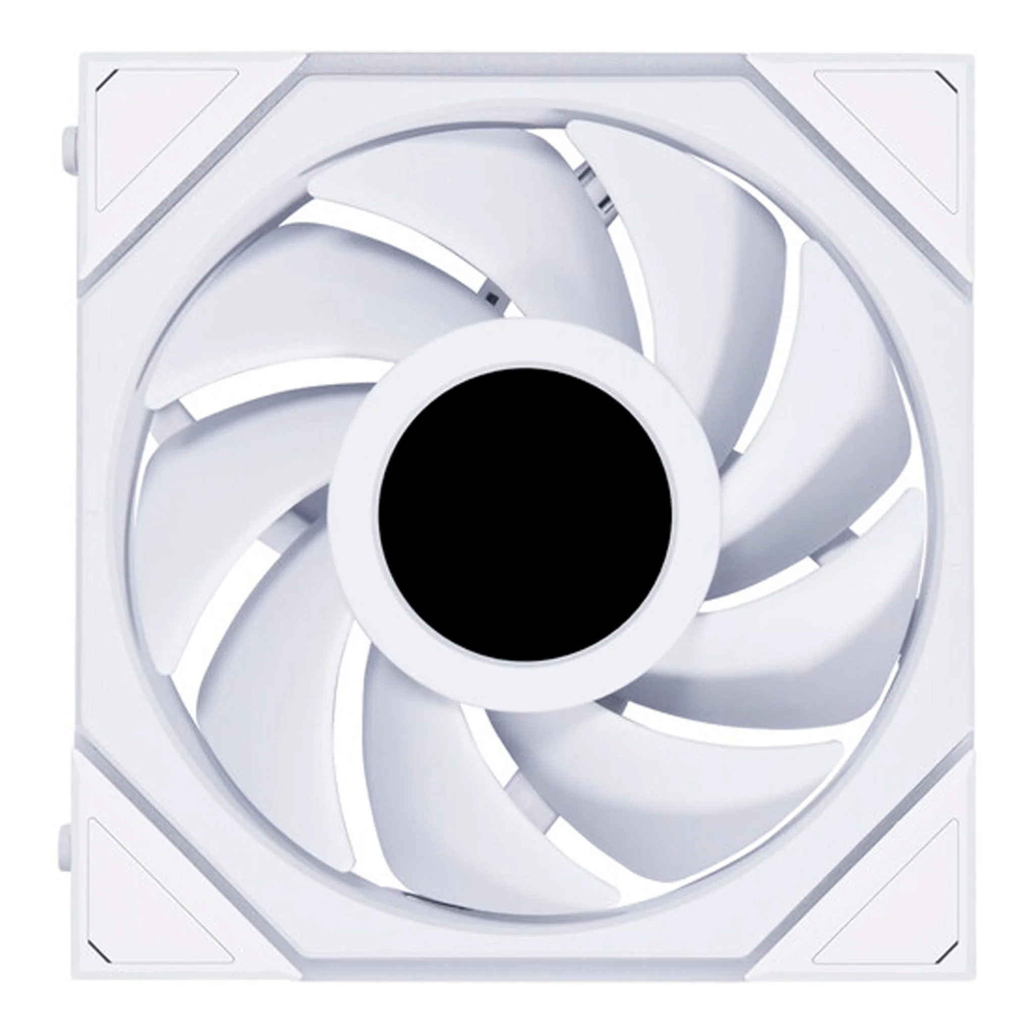 Lian Li 12TLLCD3W 120mm LCD Fan 3-Pack with Controller - White
