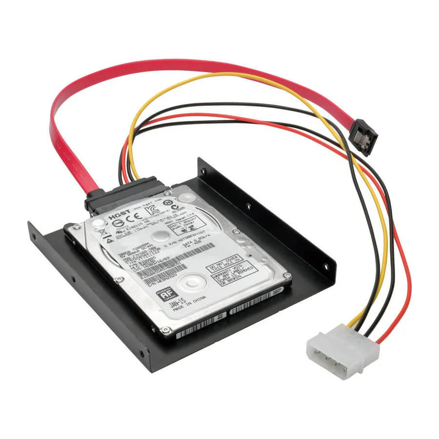 Tripp Lite P948-BRKT25 2.5 Inch SATA Hard Drive Mounting Kit for 3.5 Inch Drive Bay