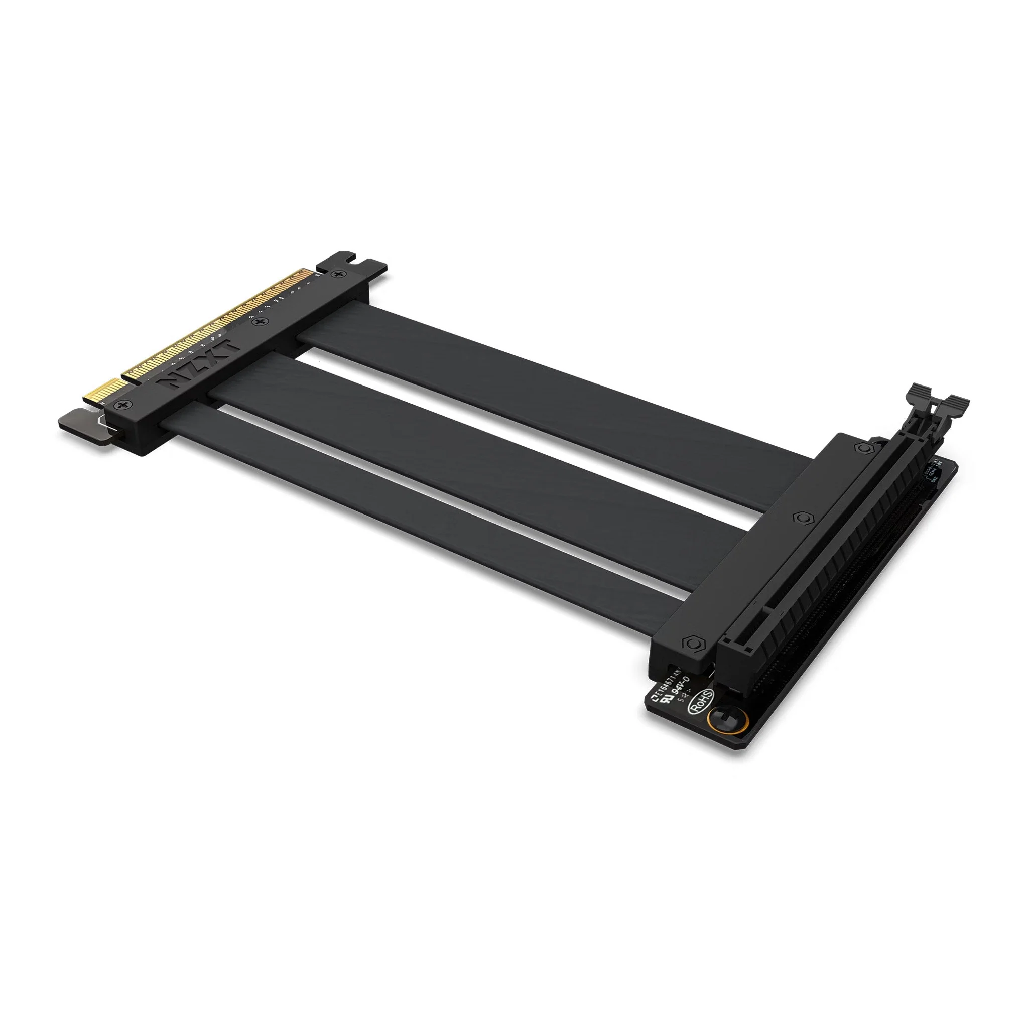 746-nzxt-ab-rc200-b1-200mm-h7-pcie-gen-4-gpu-riser-cable-1.webp NZXT AB-RC200-B1 200mm H7 PCIe Gen 4 GPU Riser Cable