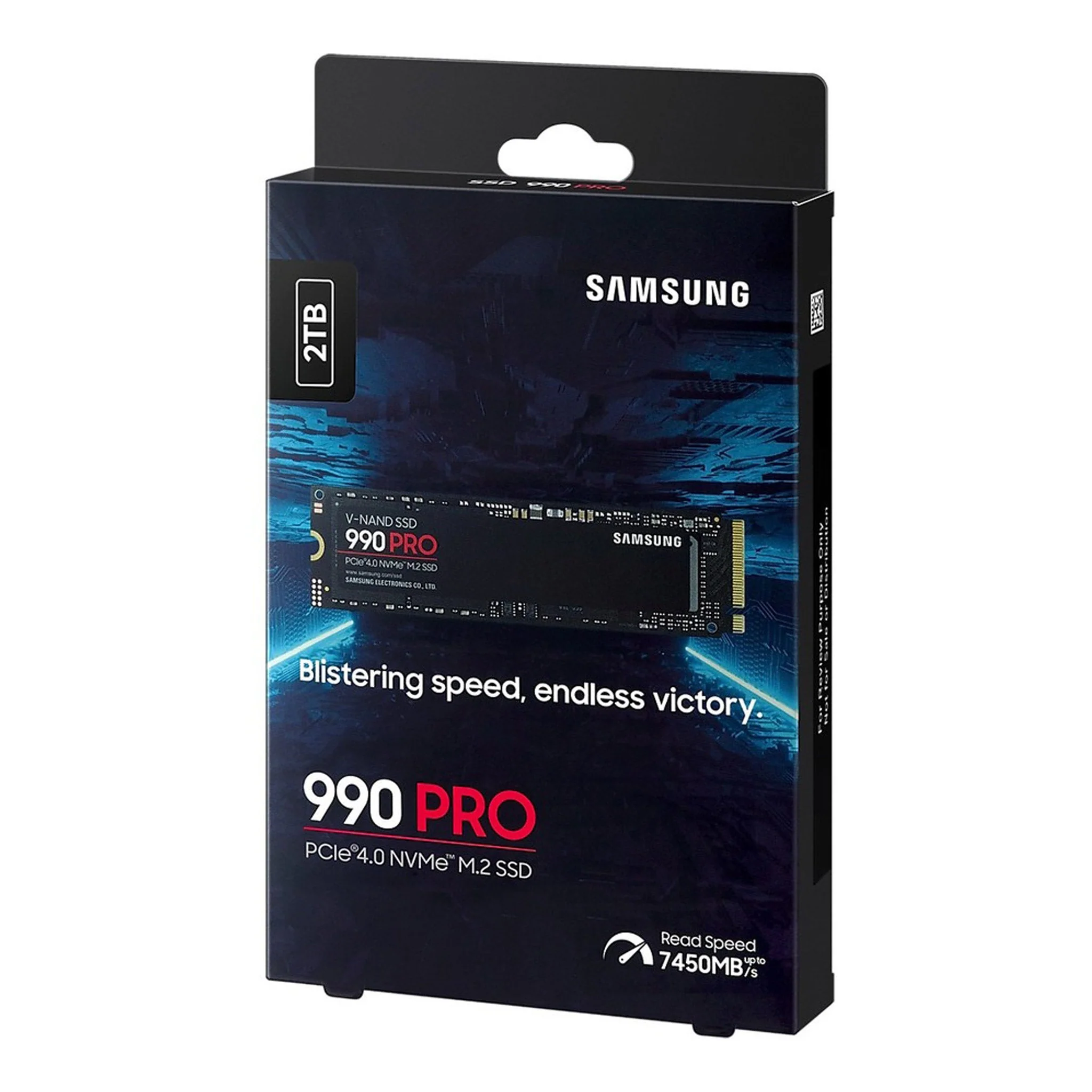 Samsung MZ-V9P2T0B/AM 2TB  990 PRO M.2 PCIe 4.0 NVMe SSD