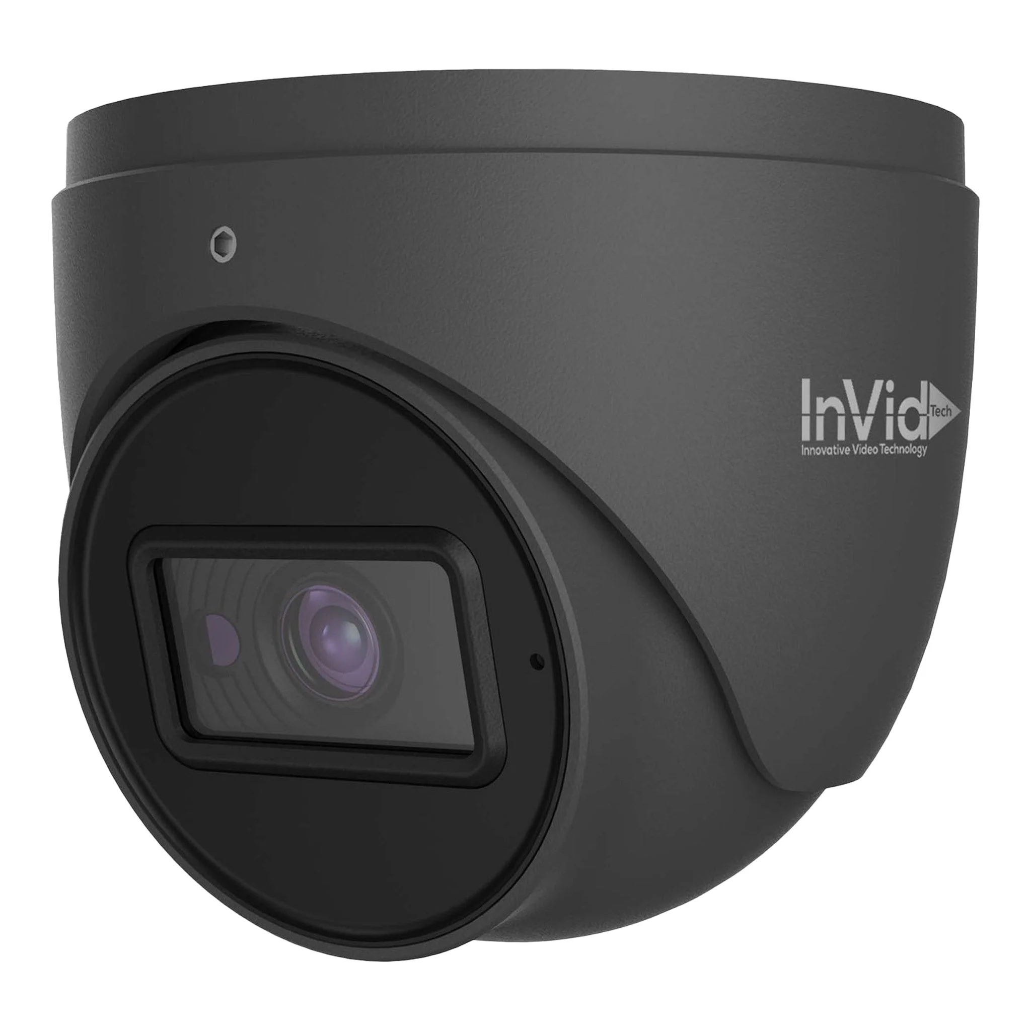 InVidTech PAR-TURRET28BA 2MP 2.8mm TVI/AHD/CVI/Analog Outdoor Turret Camera - Black