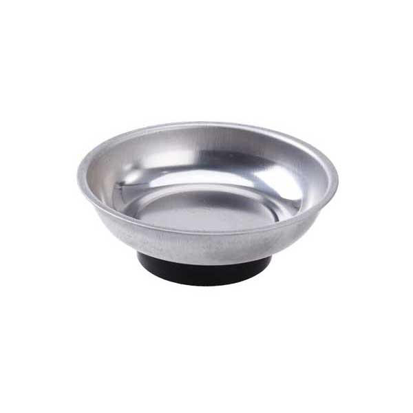 Master Magnetics 07683 3" Round Stainless Steel Magnetic Tray