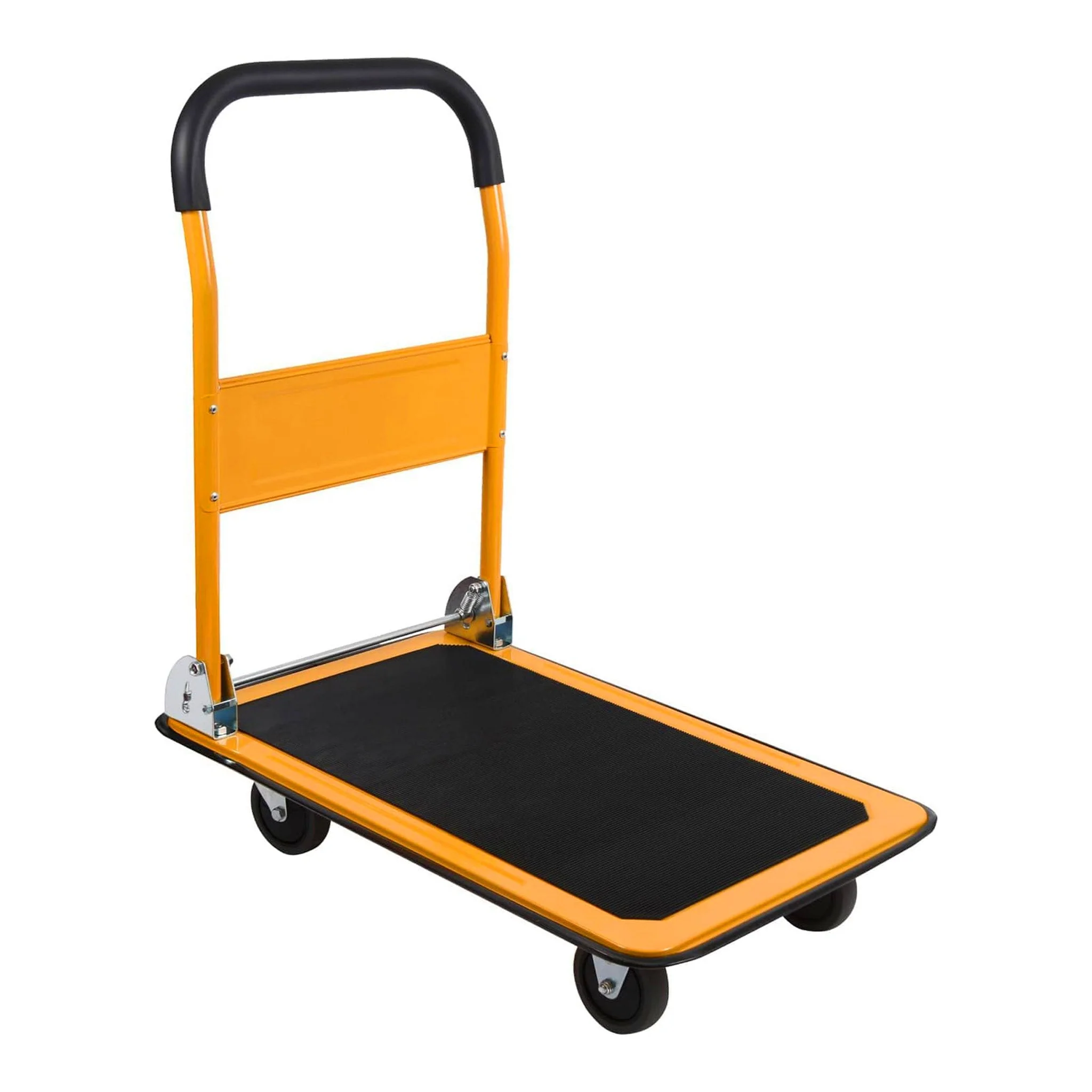 877-altex-preferred-mfg-4-wheel-foldable-platform-truck-push-cart-with-330lbs-capacity-yellow-2.webp Altex Preferred MFG 4-Wheel Foldable Platform Truck Push Cart with 330lbs Capacity - Yellow