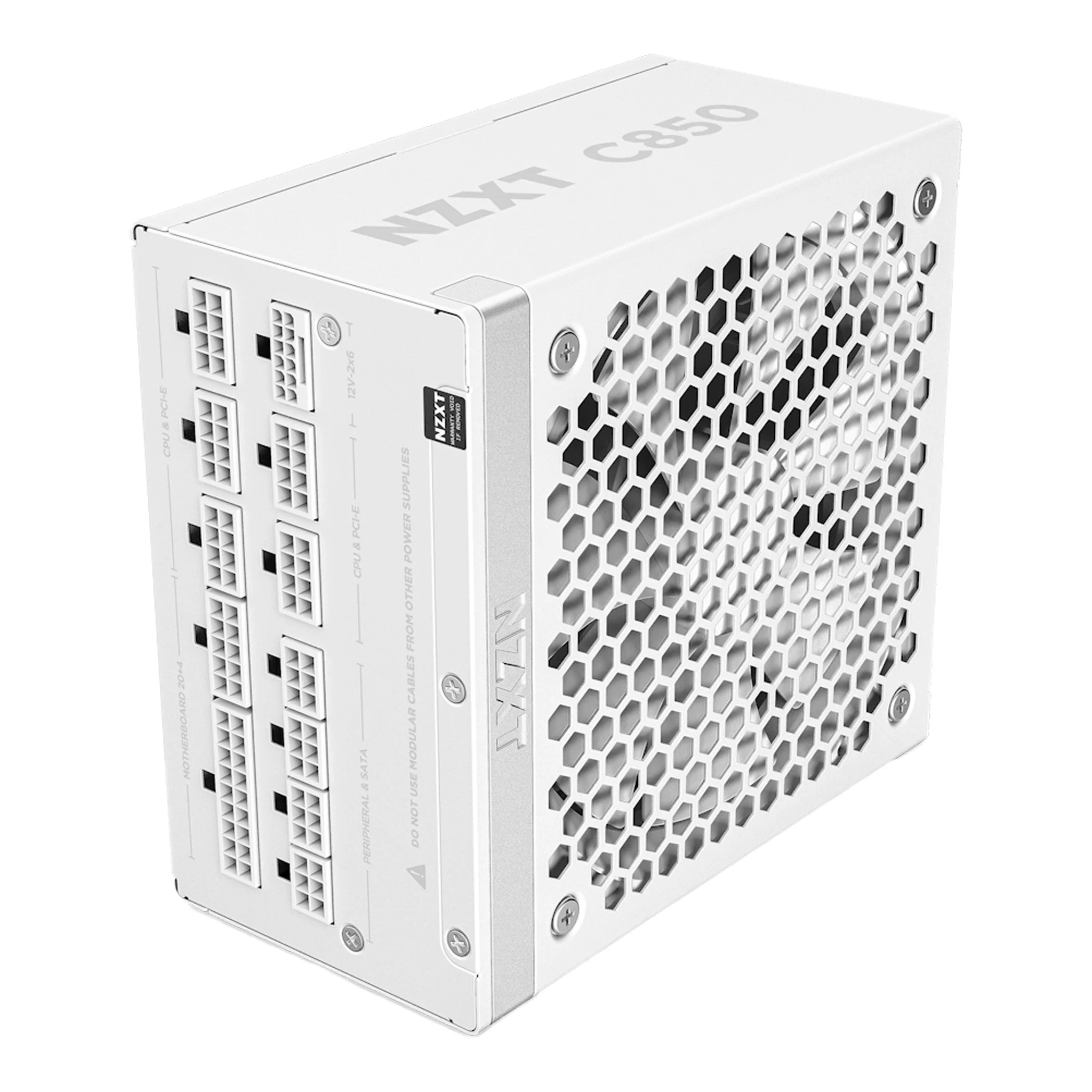 91-nzxt-pa-8g2bw-us-c850-gold-atx-3.1-850-watt-80-plus-gold-fully-modular-psu-white-1.webp NZXT PA-8G2BW-US C850 Gold ATX 3.1 850 Watt 80 PLUS Gold Fully Modular PSU - White