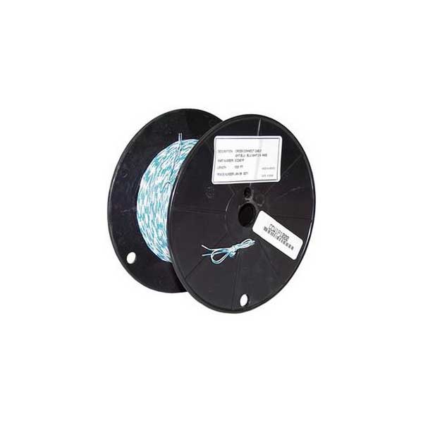 24AWG Cross Connect Wire, 1-Pair, Blue/White, 1000FT Spool