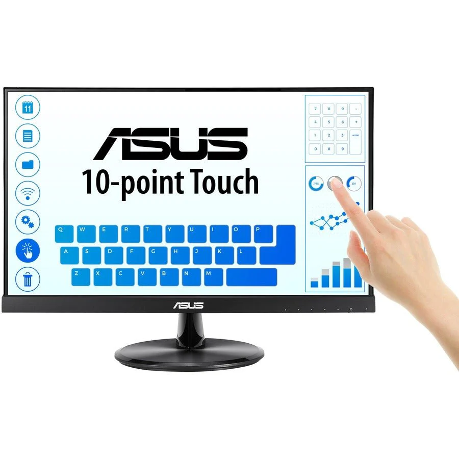 ASUS VT229H 21.5" Full HD IPS Eye Care 10-Point Multi-Touch Monitor with 178° Wide Viewing Angle