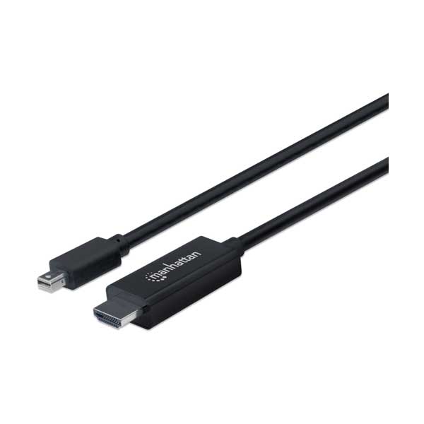 965-manhattan-153232-6-1080p-mini-displayport-to-hdmi-cable-1.jpg Manhattan 153232 6' 1080p Mini DisplayPort to HDMI Cable